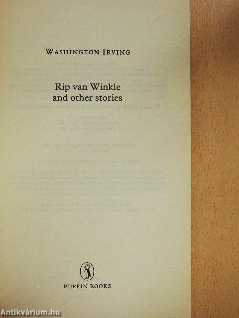 Rip van Winkle and other stories