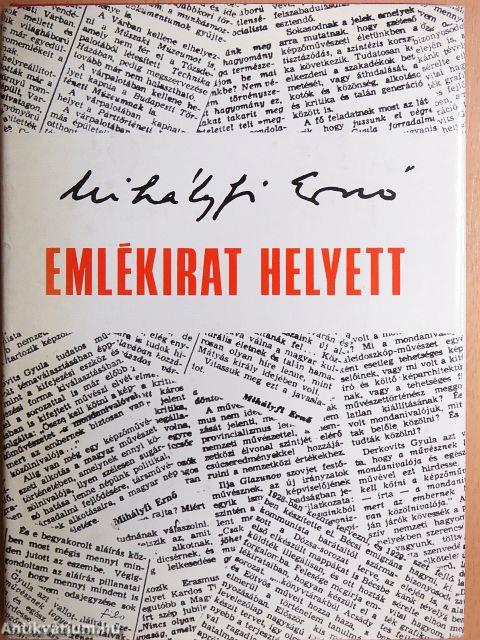 Emlékirat helyett