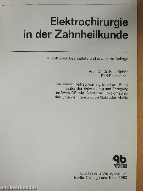 Elektrochirurgie in der Zahnheilkunde
