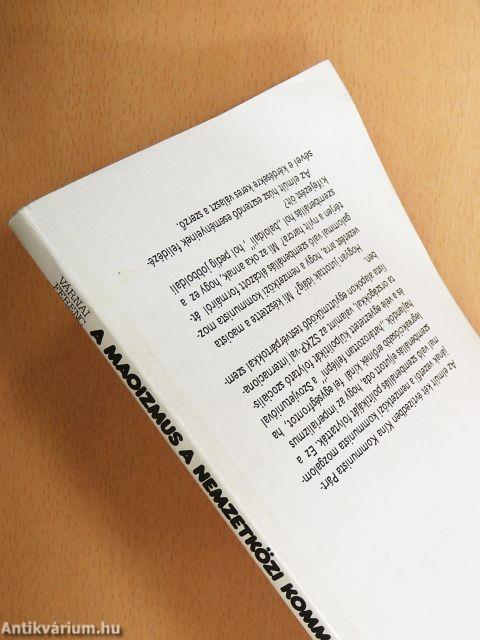 A maoizmus a nemzetközi kommunista mozgalom ellen