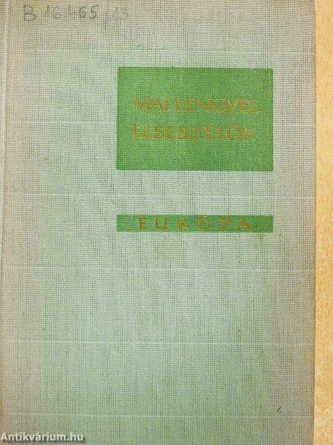 Mai lengyel elbeszélők