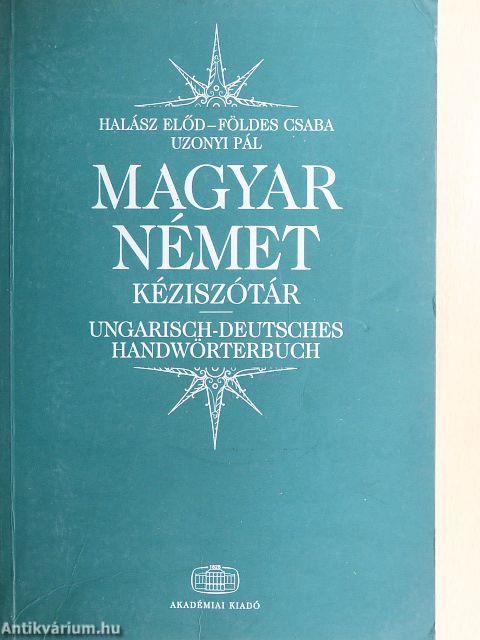 Magyar-német kéziszótár