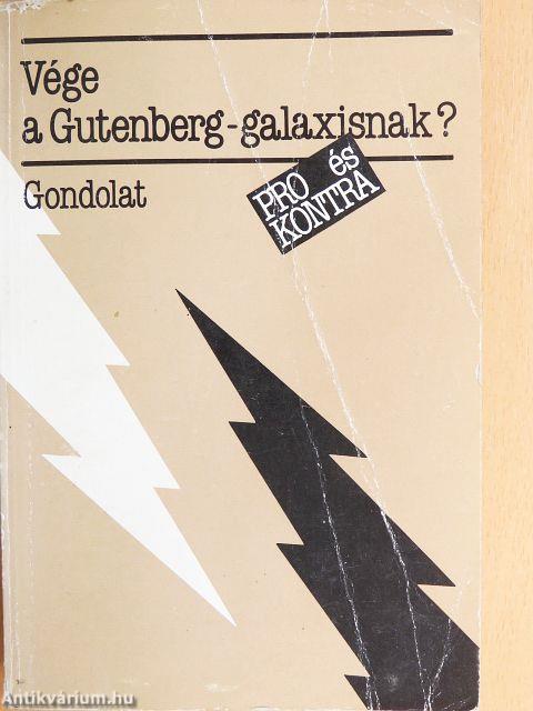 Vége a Gutenberg-galaxisnak?