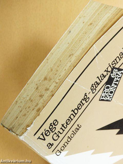 Vége a Gutenberg-galaxisnak?