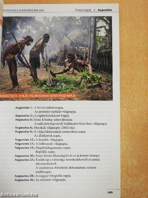 Nyugdíjasok Kalendáriuma 2021