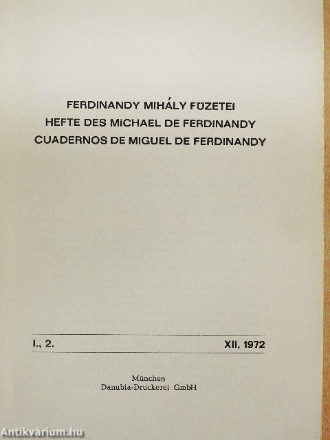 Ferdinandy Mihály füzetei I/2.