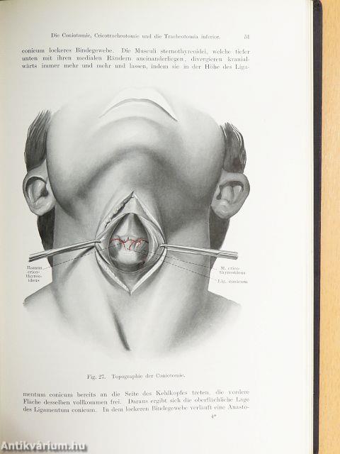 Topographische Anatomie Dringlicher Operationen