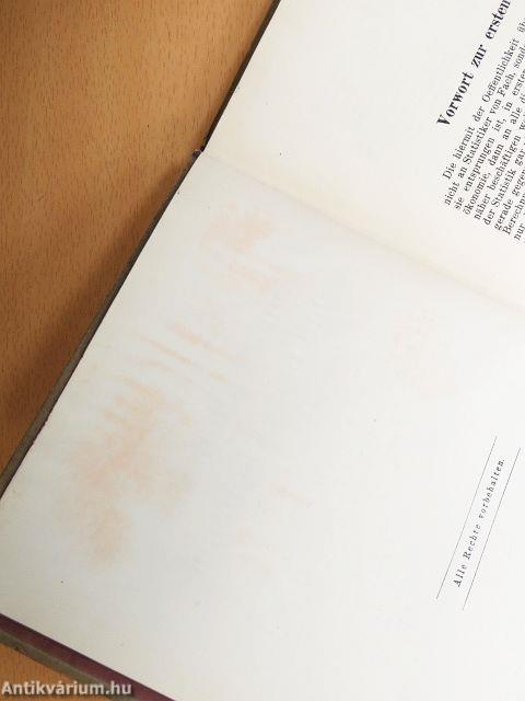 Grundriß zum Studium der politischen Oekonomie IV. - Statistik I. 