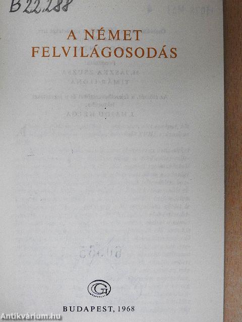 A német felvilágosodás