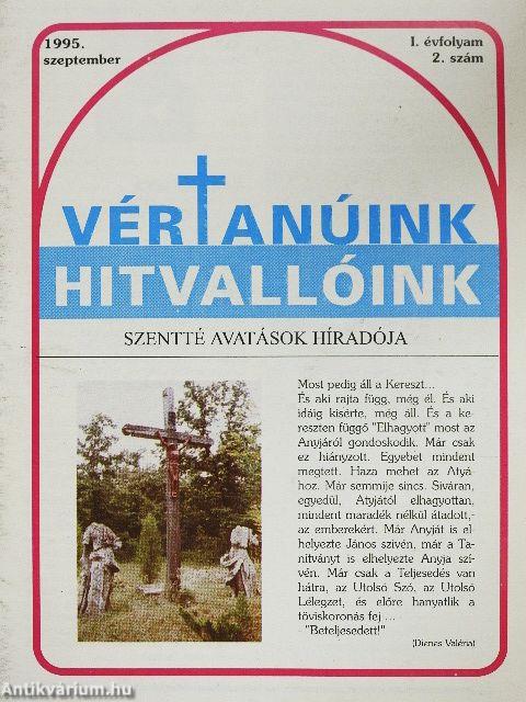 Vértanúink-Hitvallóink 1995/1-3.