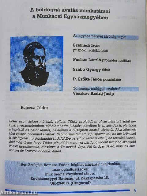 Vértanúink-Hitvallóink 1995/1-3.