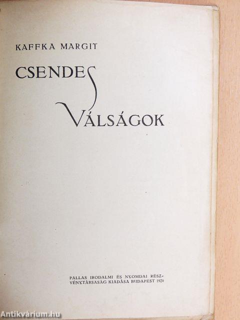 Csendes válságok