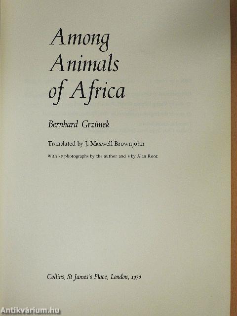 Among Animals of Africa