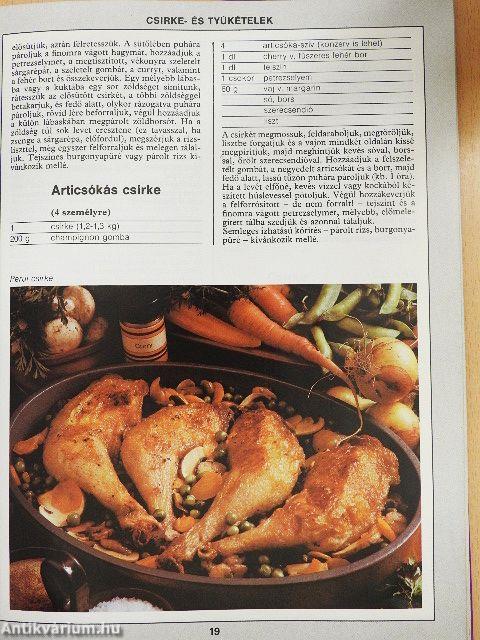 99 szárnyasétel 33 színes ételfotóval