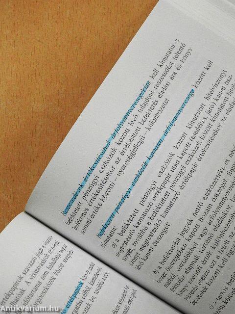 Számviteli kézikönyv