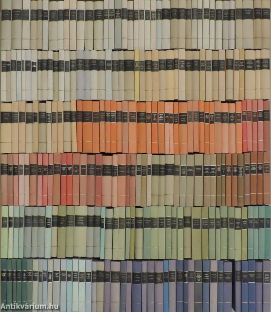 "245 kötet A világirodalom remekei sorozatból (nem teljes sorozat)"