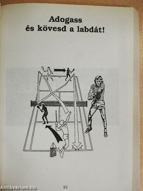 Több mint 100, profik által alkalmazott teniszgyakorlat nemzetközi könyve