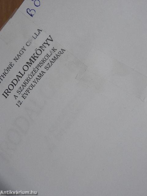 Irodalom 12. - Tankönyv