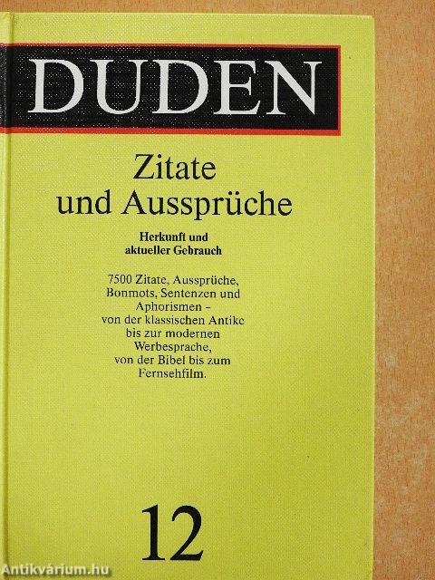 Duden - Zitate und Aussprüche