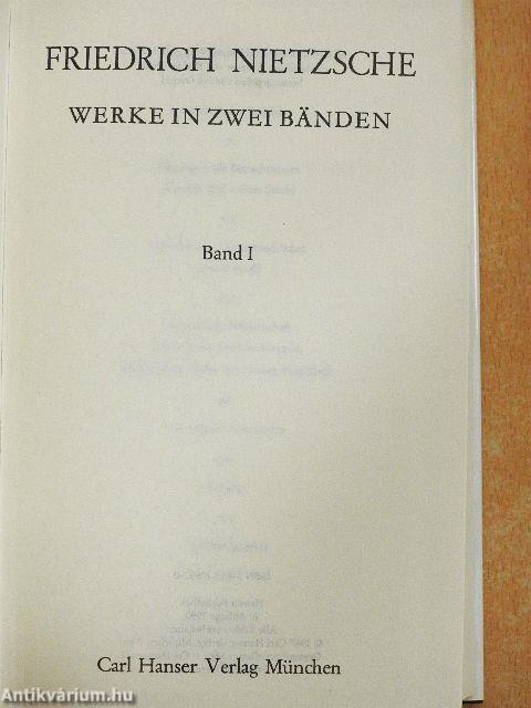 Werke in Zwei Bänden I-II.