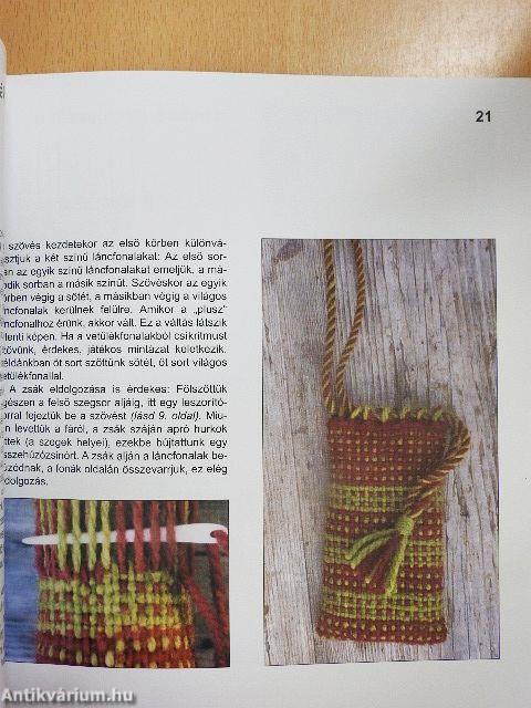 Szövés karmantyúfán