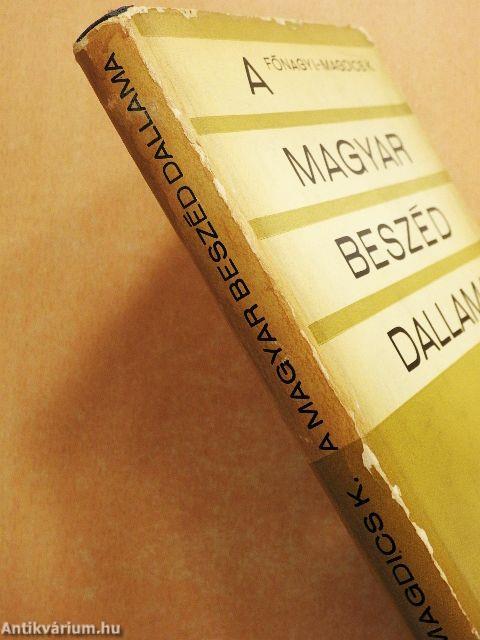 A magyar beszéd dallama