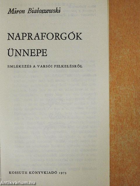 Napraforgók ünnepe