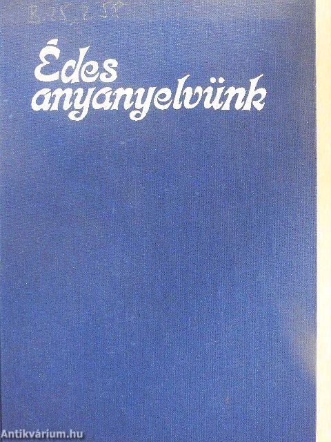 Édes anyanyelvünk