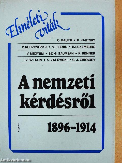 A nemzeti kérdésről
