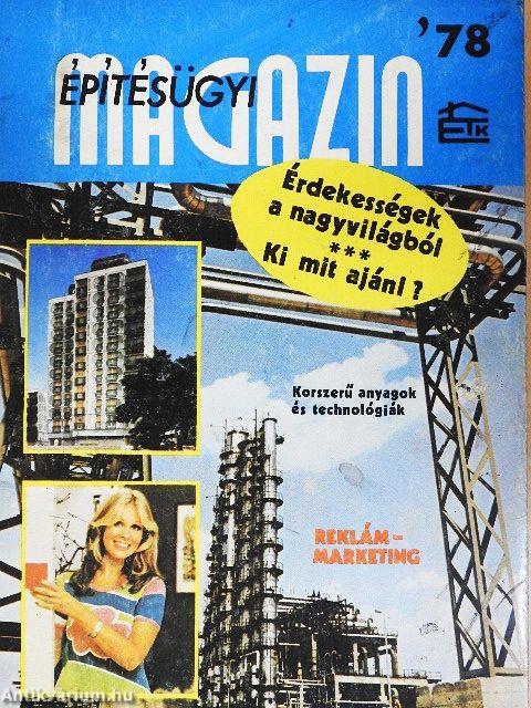 Építésügyi magazin '78