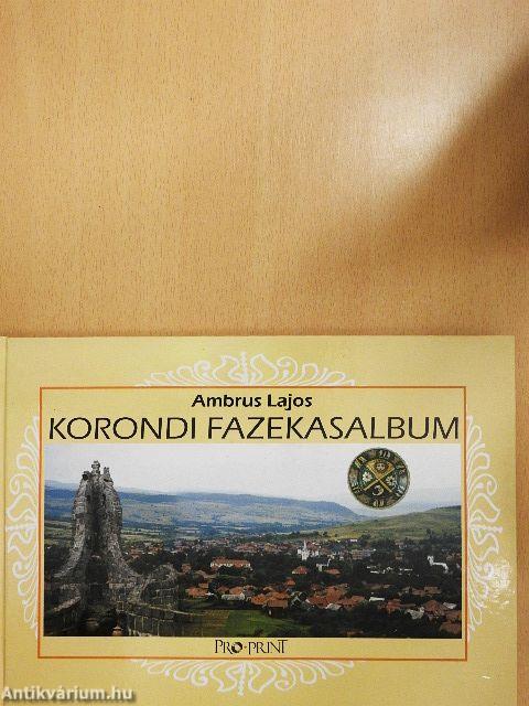 Korondi fazekasalbum