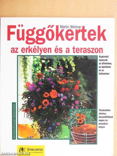 Függőkertek az erkélyen és a teraszon