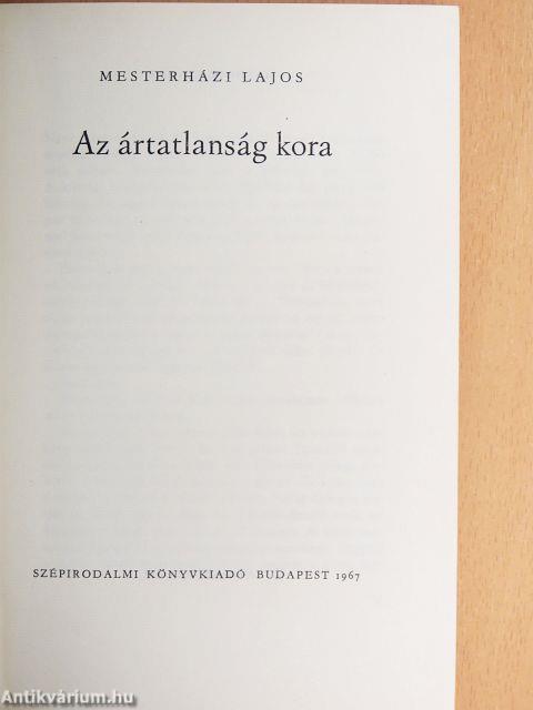 Az ártatlanság kora