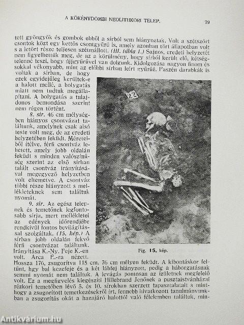 Dolgozatok a M. Kir. Ferencz József Tudományegyetem Archaeologiai Intézetéből 1930. VI/1-2.