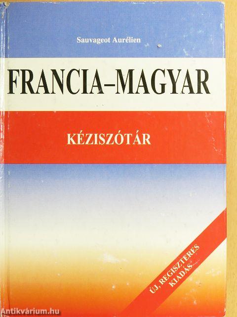 Francia-magyar kéziszótár