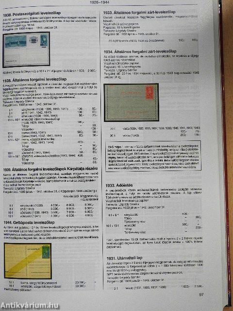 Magyar Posta- és Illetékbélyeg Katalógus 2012-2013