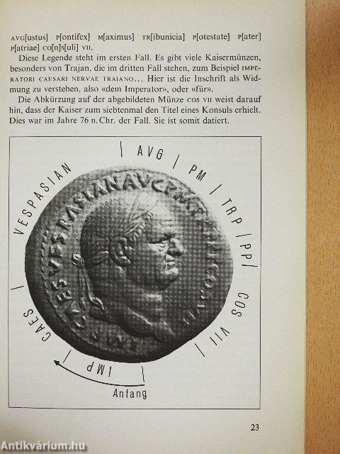 Einführung in die Numismatik