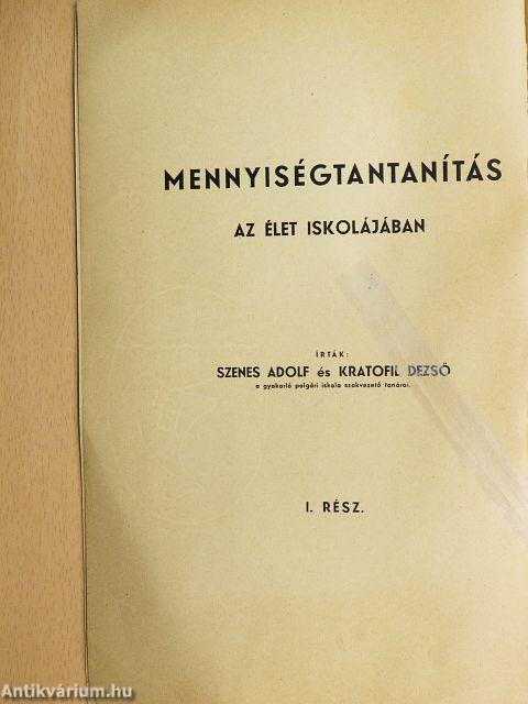 A számtan- és algebratanítás vezérkönyve