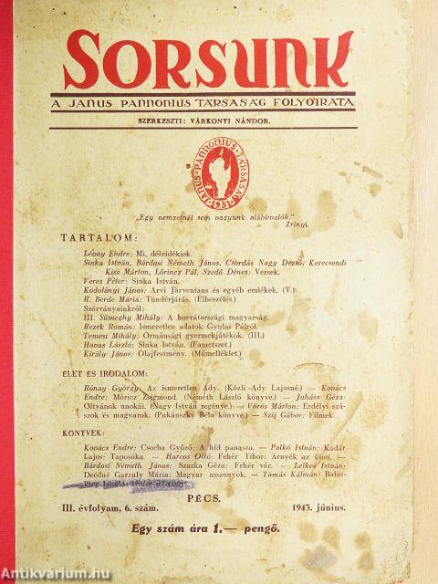 Sorsunk 1943. június