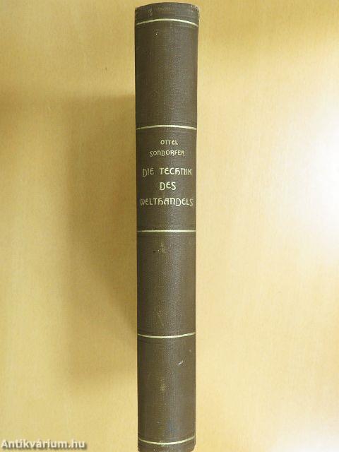 Die Technik des Welthandels II.
