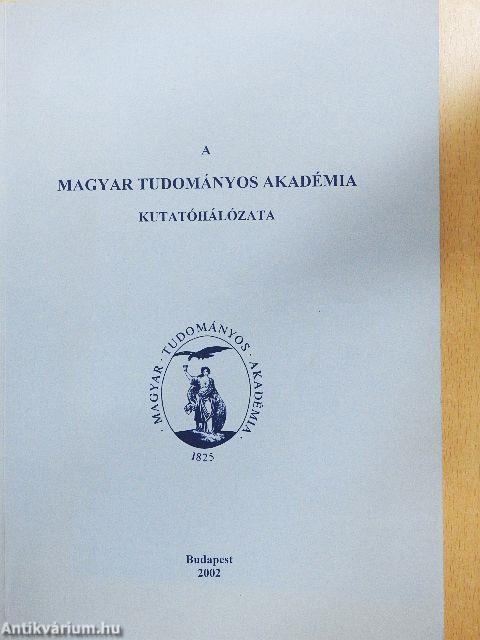 A Magyar Tudományos Akadémia kutatóhálózata