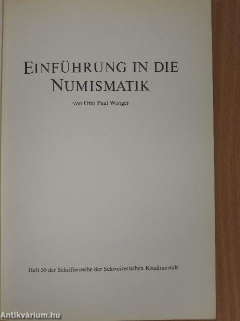 Einführung in die Numismatik