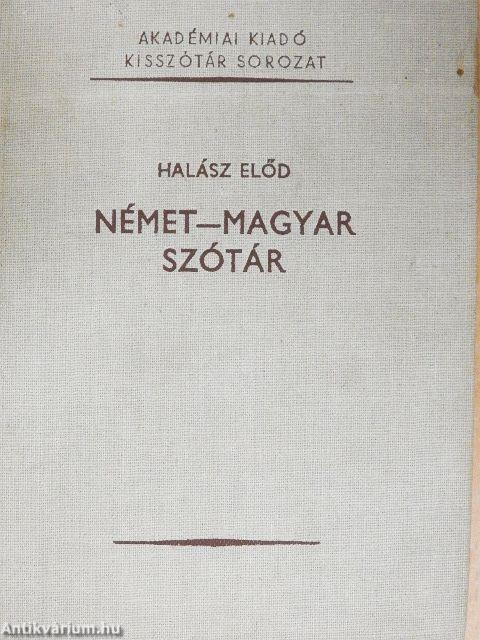 Német-magyar szótár