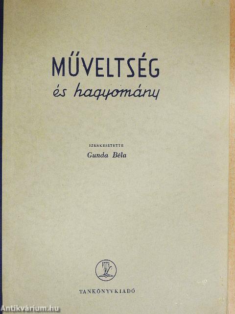 Műveltség és hagyomány