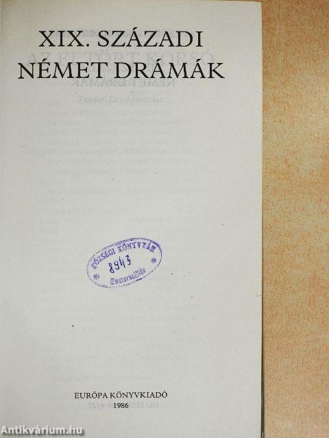 XIX. századi német drámák