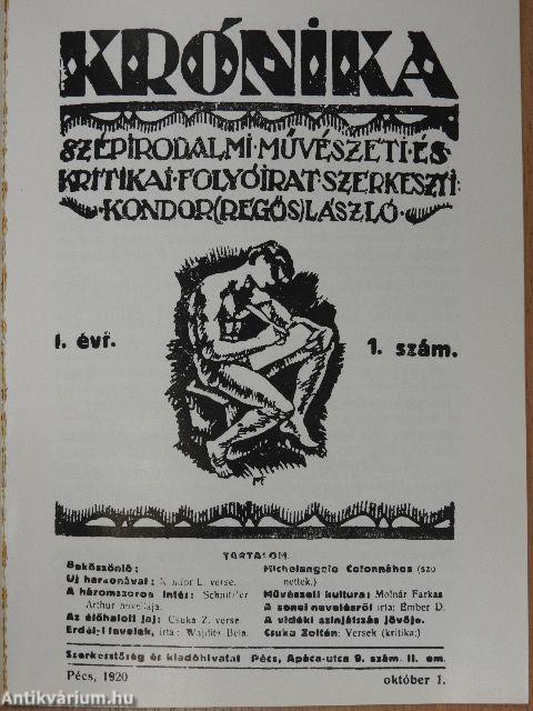 A Krónika repertóriuma