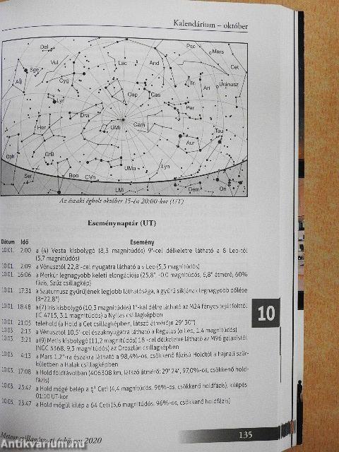 Meteor csillagászati évkönyv 2020