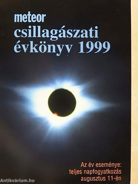 Meteor csillagászati évkönyv 1999