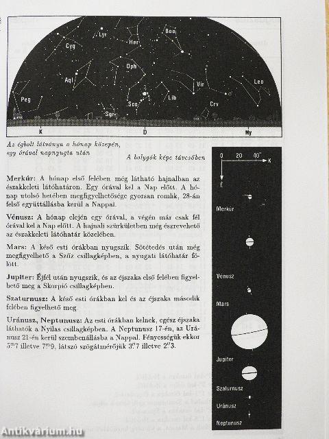 Meteor csillagászati évkönyv 1995
