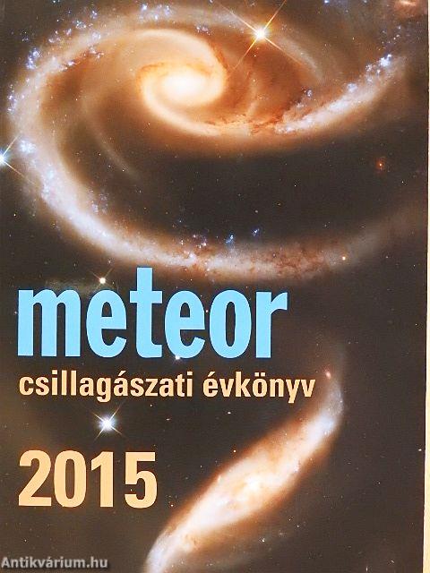 Meteor csillagászati évkönyv 2015
